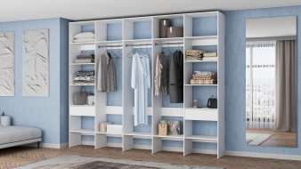 Стеллаж для одежды Мирта 69 BMS