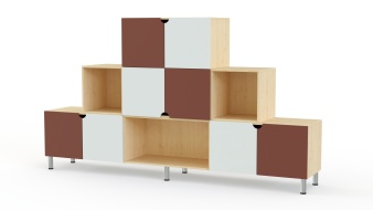 Горизонтальный Стеллаж Хлоя 14 BMS