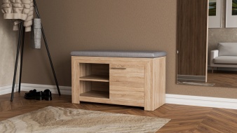 Обувница Делия BMS дуб сонома