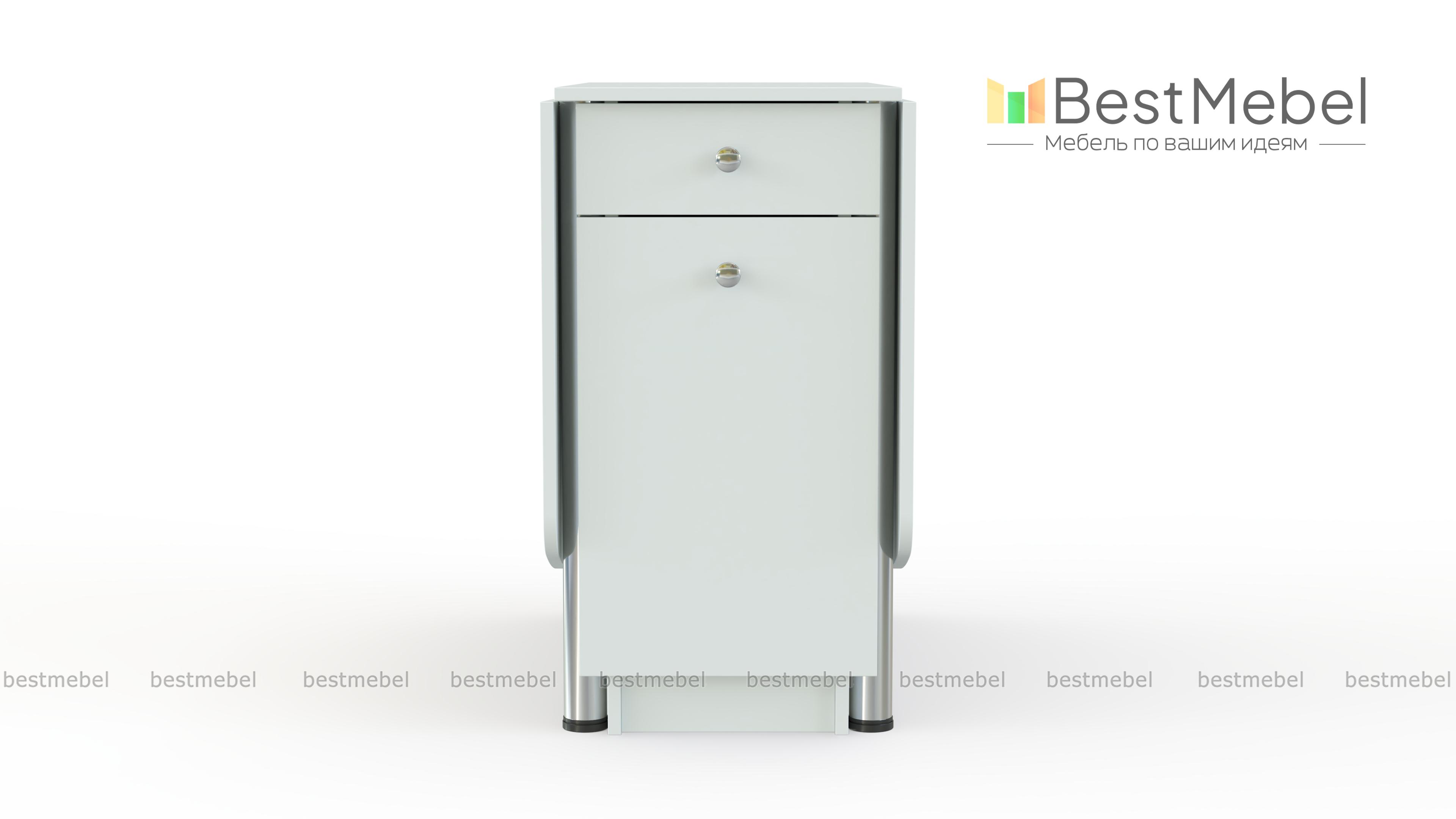 Стол-тумба с ящиком Берг МДФ BMS - Фото