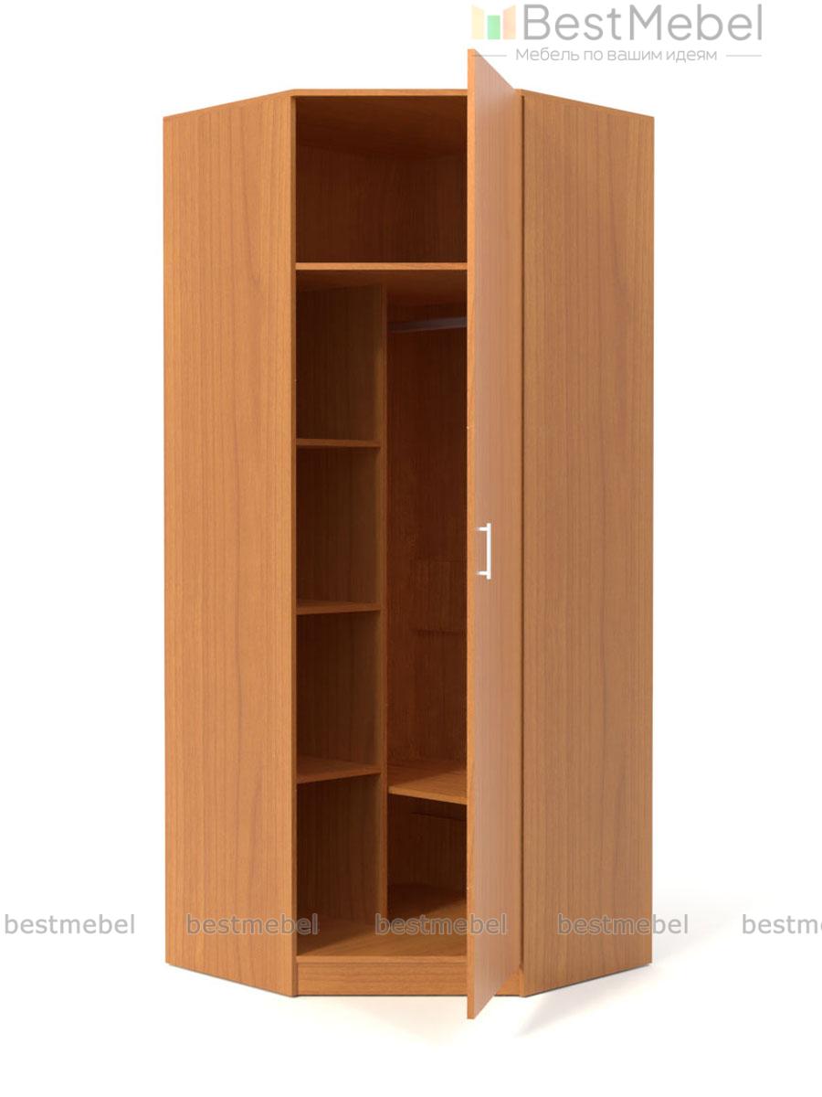 Шкаф угловой Бук тёмный BMS - Фото