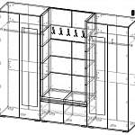 Схема сборки Прихожая Харлей 27 BMS