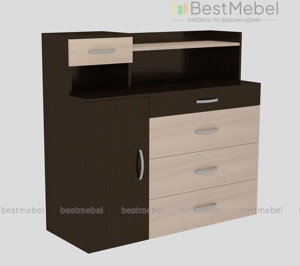 Комод Лидер 41 с надставкой BMS - Фото
