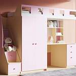 Кровать-чердак с рабочей зоной Клаус 13 BMS - Фото 3