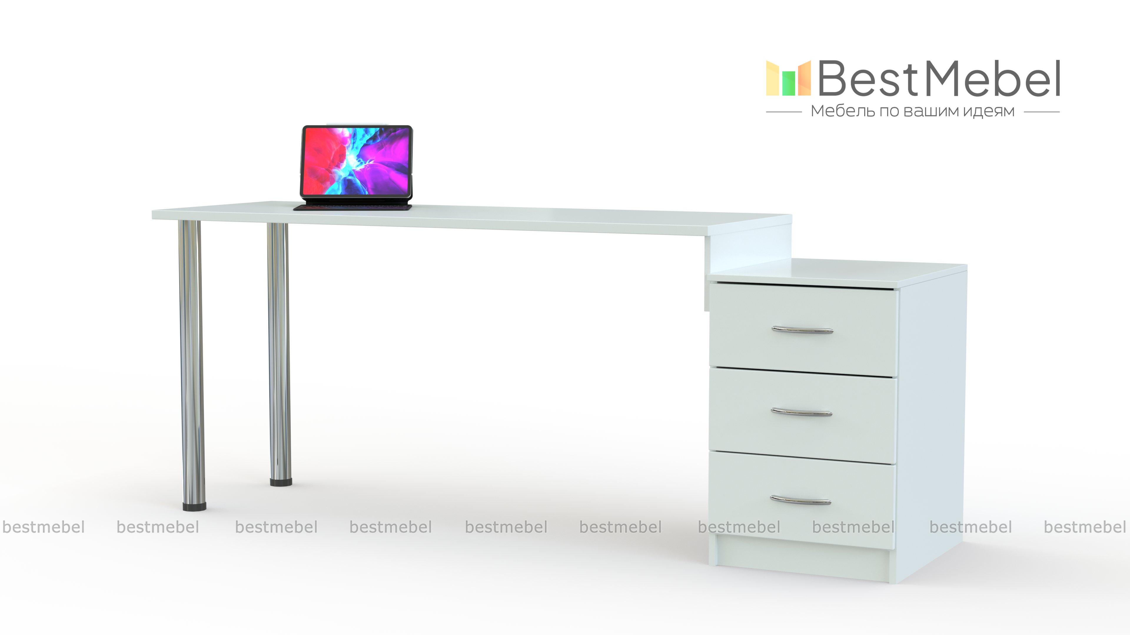 Письменный стол Грей-1 BMS - Фото