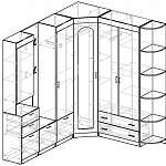 Схема сборки Прихожая Сабрина 04 BMS