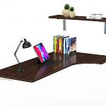 Навесной письменный угловой стол Прима 27 BMS - Фото 2