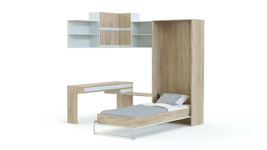 Шкаф-кровать трансформер Марко BMS - Фото
