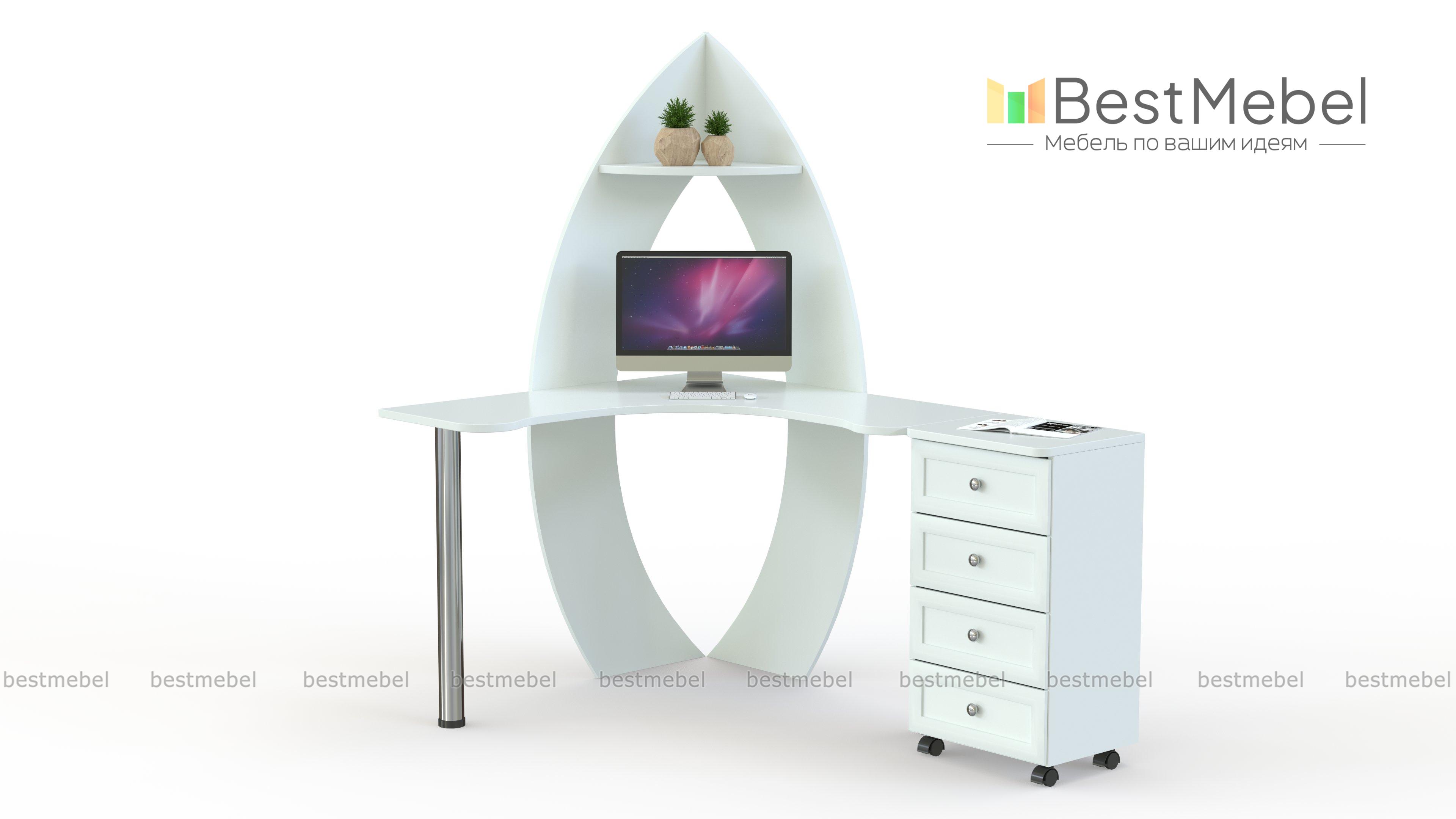 Угловой стол Мадлен №40 BMS - Фото