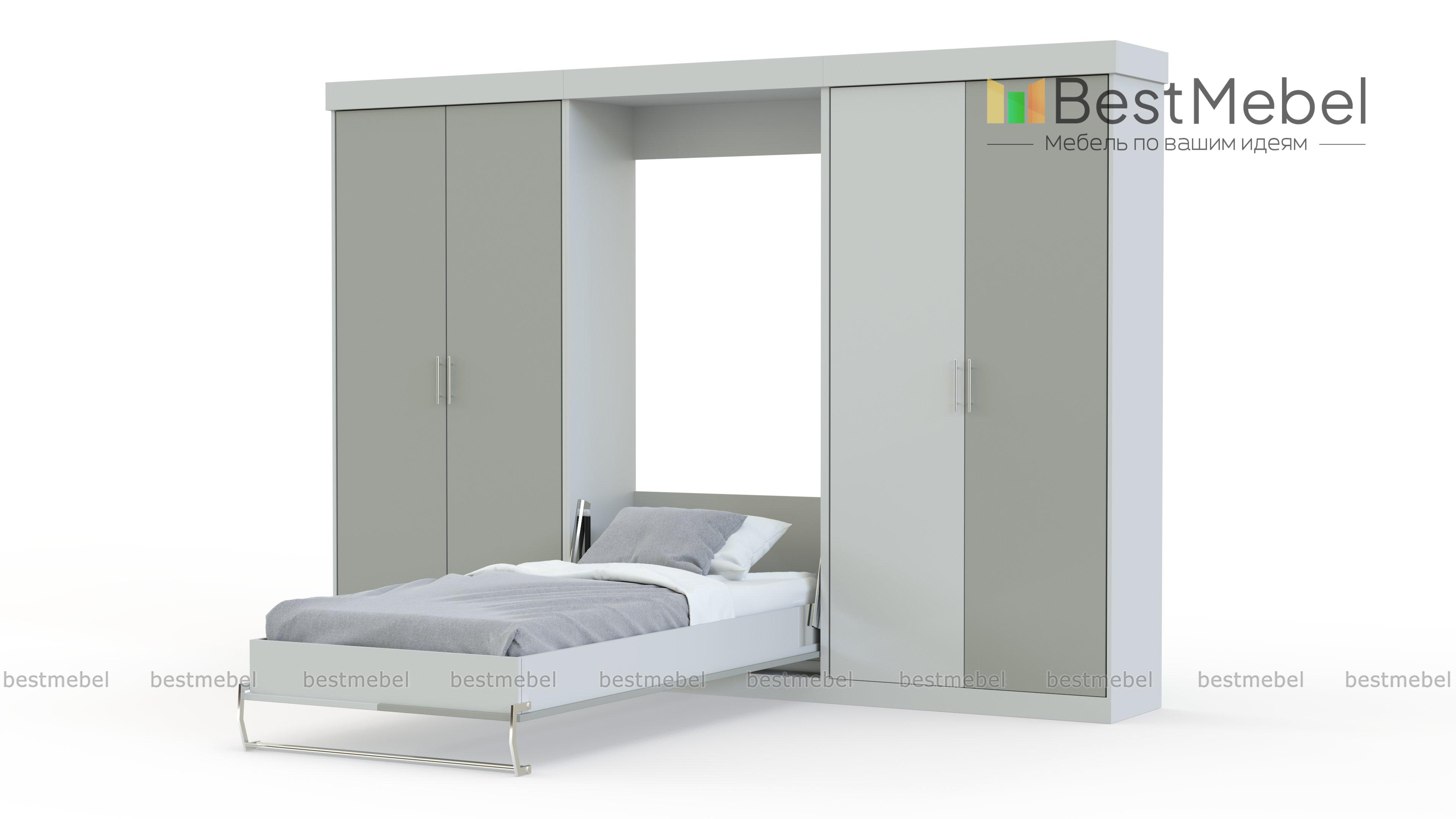 Шкаф-кровать трансформер Марта 7 BMS - Фото