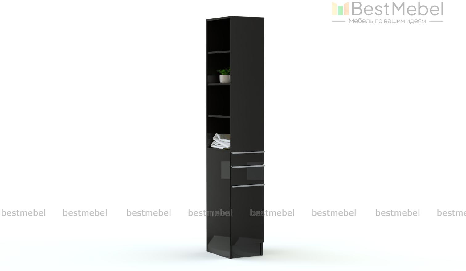 Шкаф-пенал в ванную Ристо 1 BMS - Фото