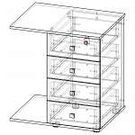 Схема сборки Тумба приставная с замком S-224 BMS