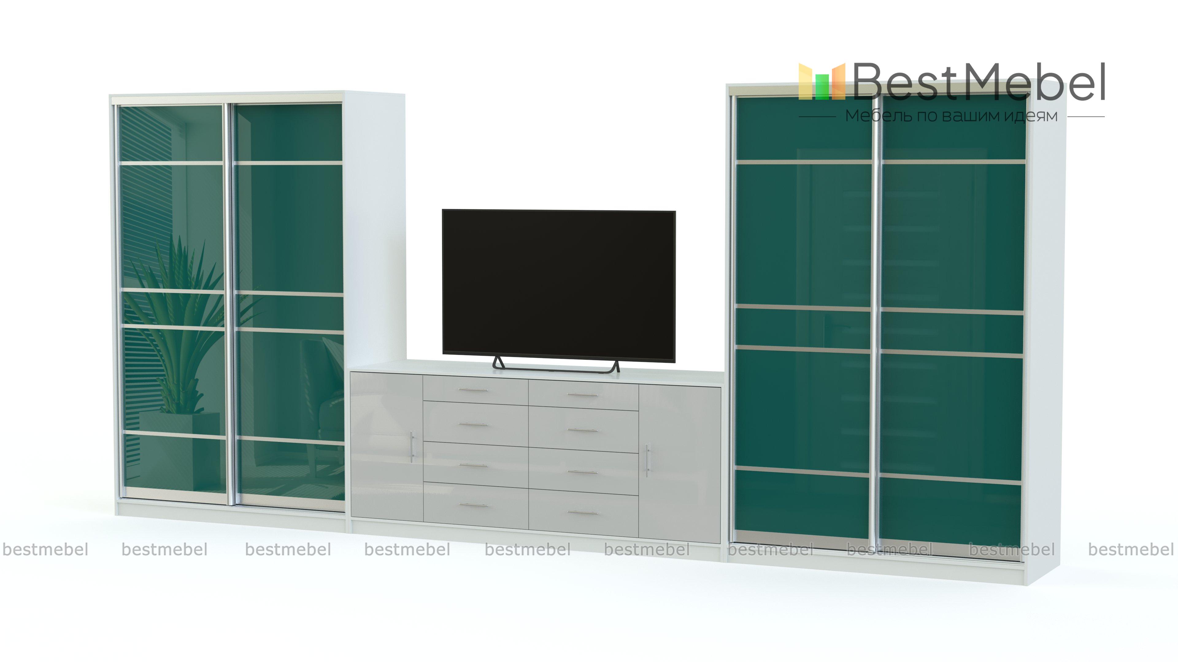 Шкаф купе TV-18-1 BMS - Фото