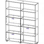 Схема сборки Стеллаж Гарант 2 BMS