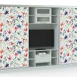 Шкаф-купе двойной Цветы 20 BMS - Фото 2