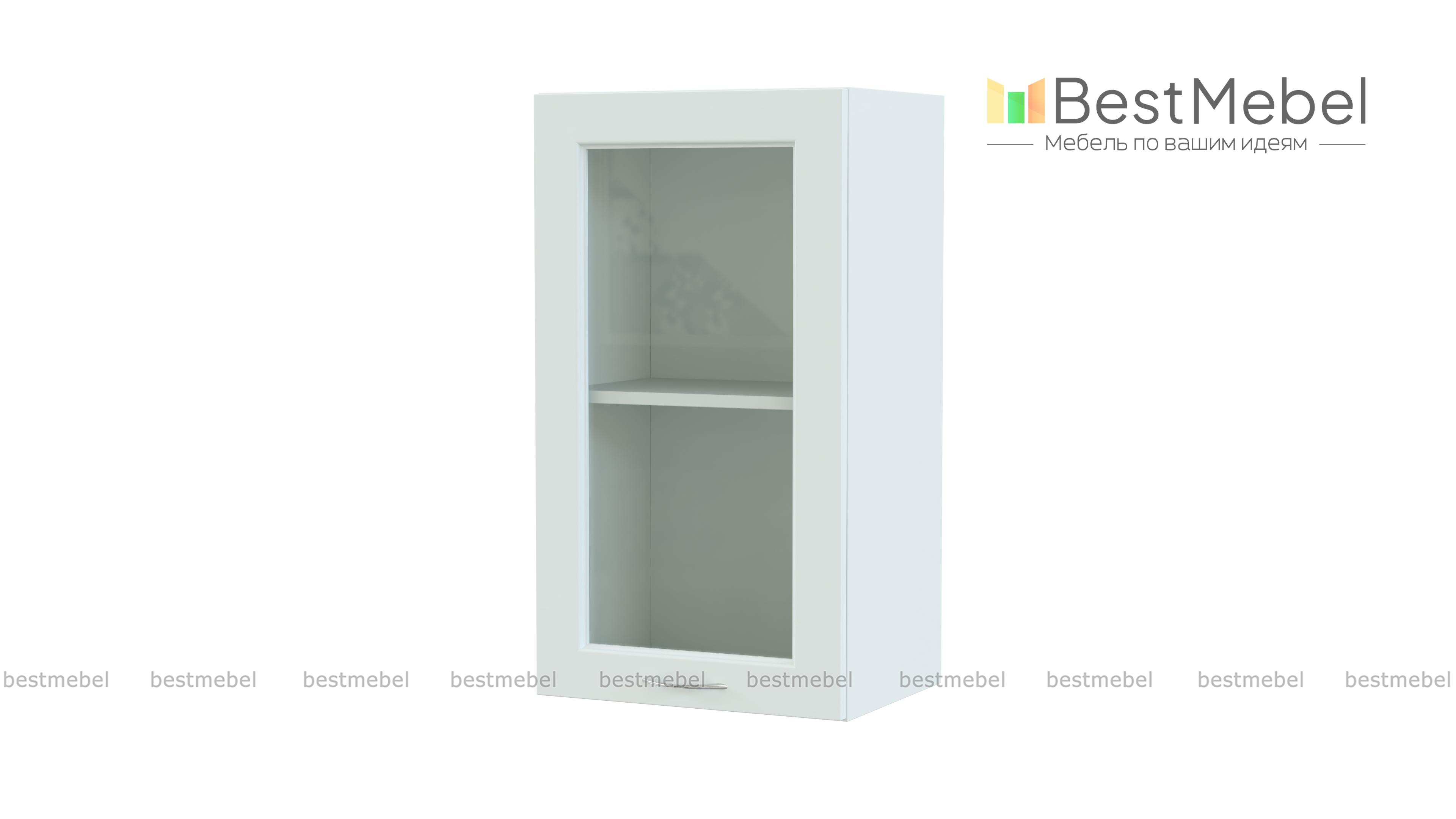 Шкаф верхний Гарда стекло BMS - Фото