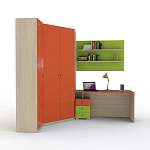 Шкаф угловой со столом Ярко BMS - Фото 8