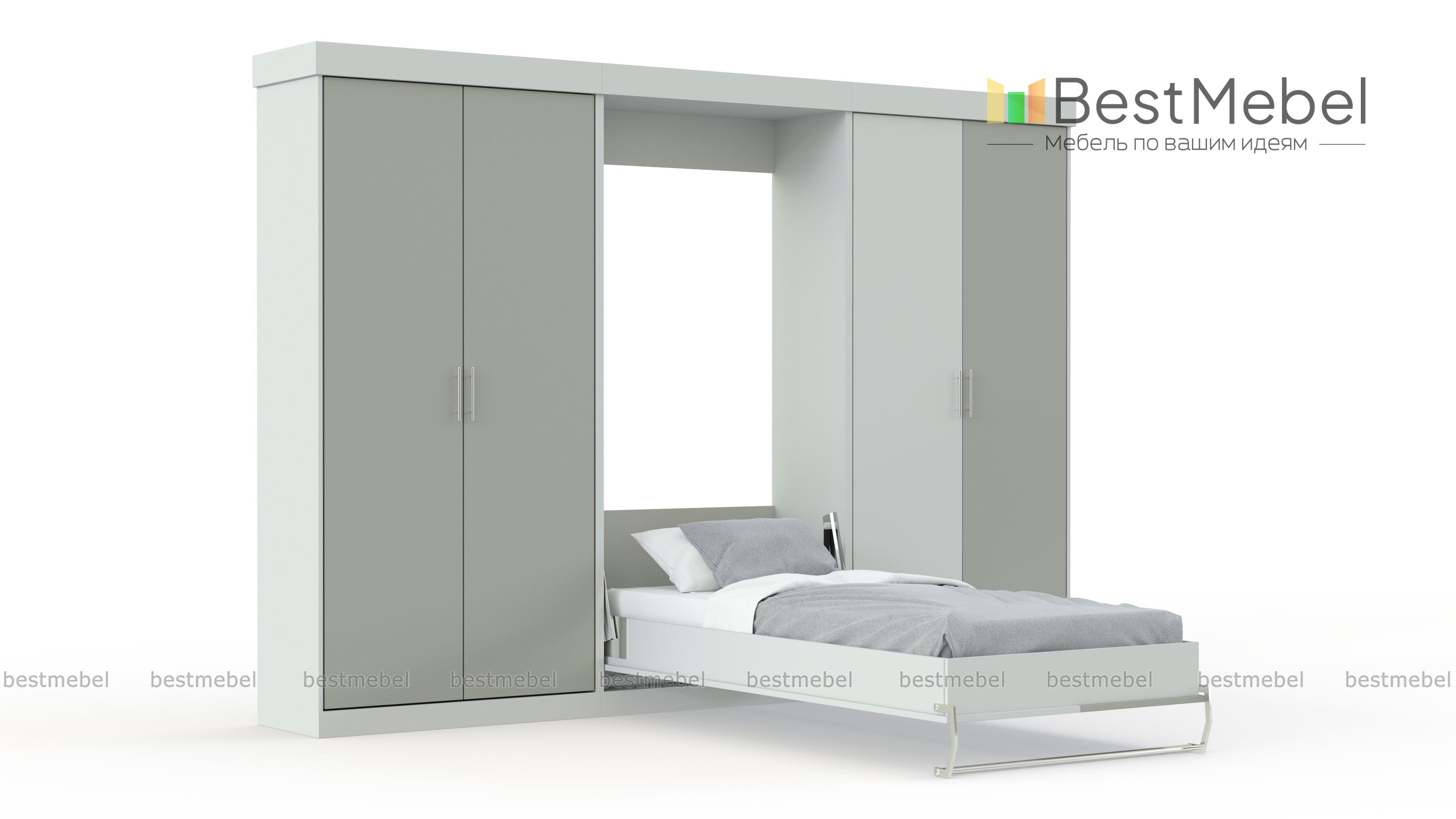 Шкаф-кровать трансформер Марта 7 BMS - Фото