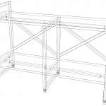 Схема сборки Стеллаж Кения 2 BMS