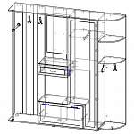 Схема сборки Прихожая Млайн 11 BMS