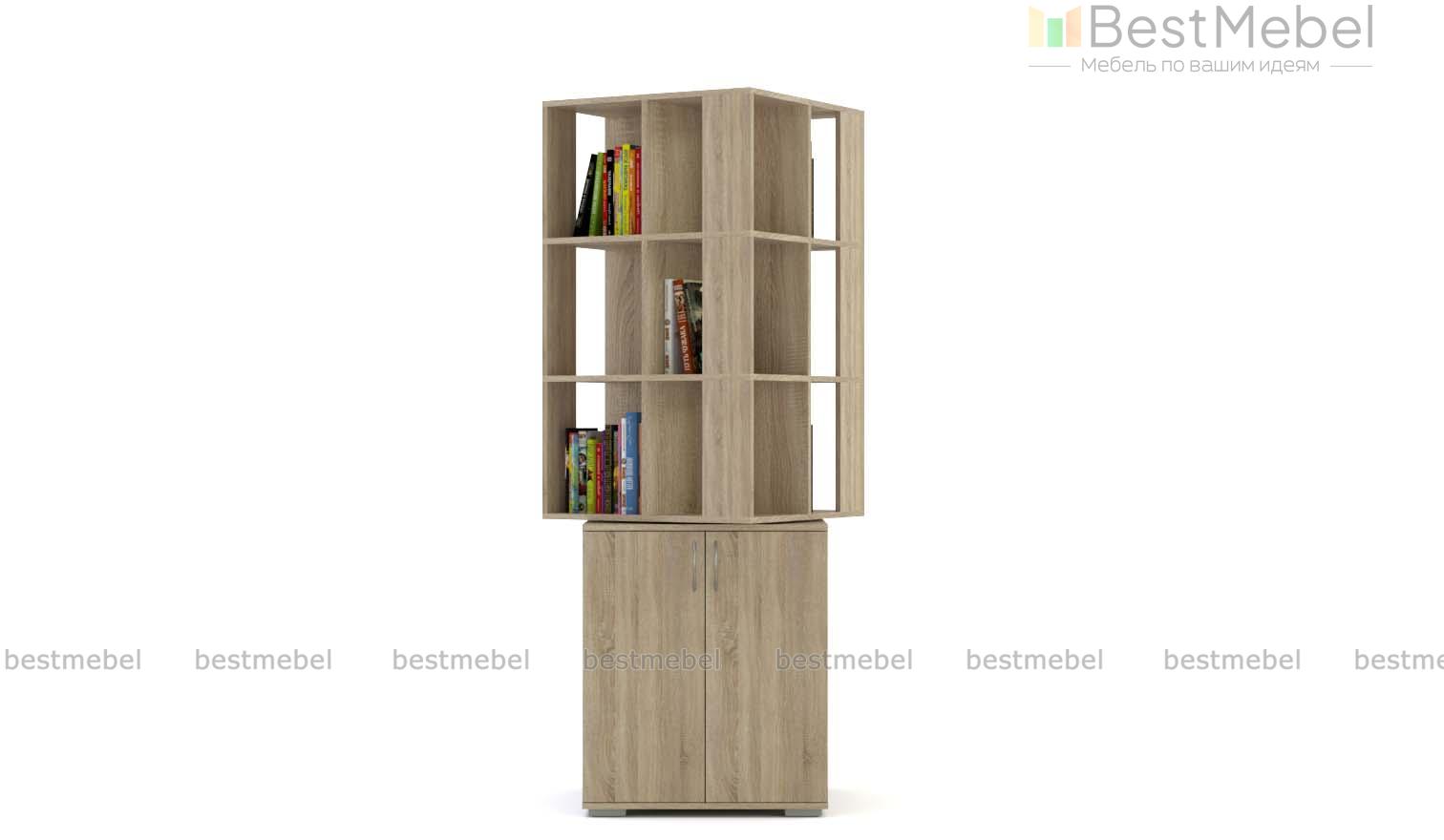 Шкаф-стеллаж Кармен 1 ВMS - Фото