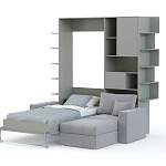 Шкаф-кровать с диваном Диалог BMS - Фото 5