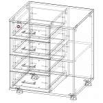 Схема сборки Тумба приставная Феникс 5 BMS