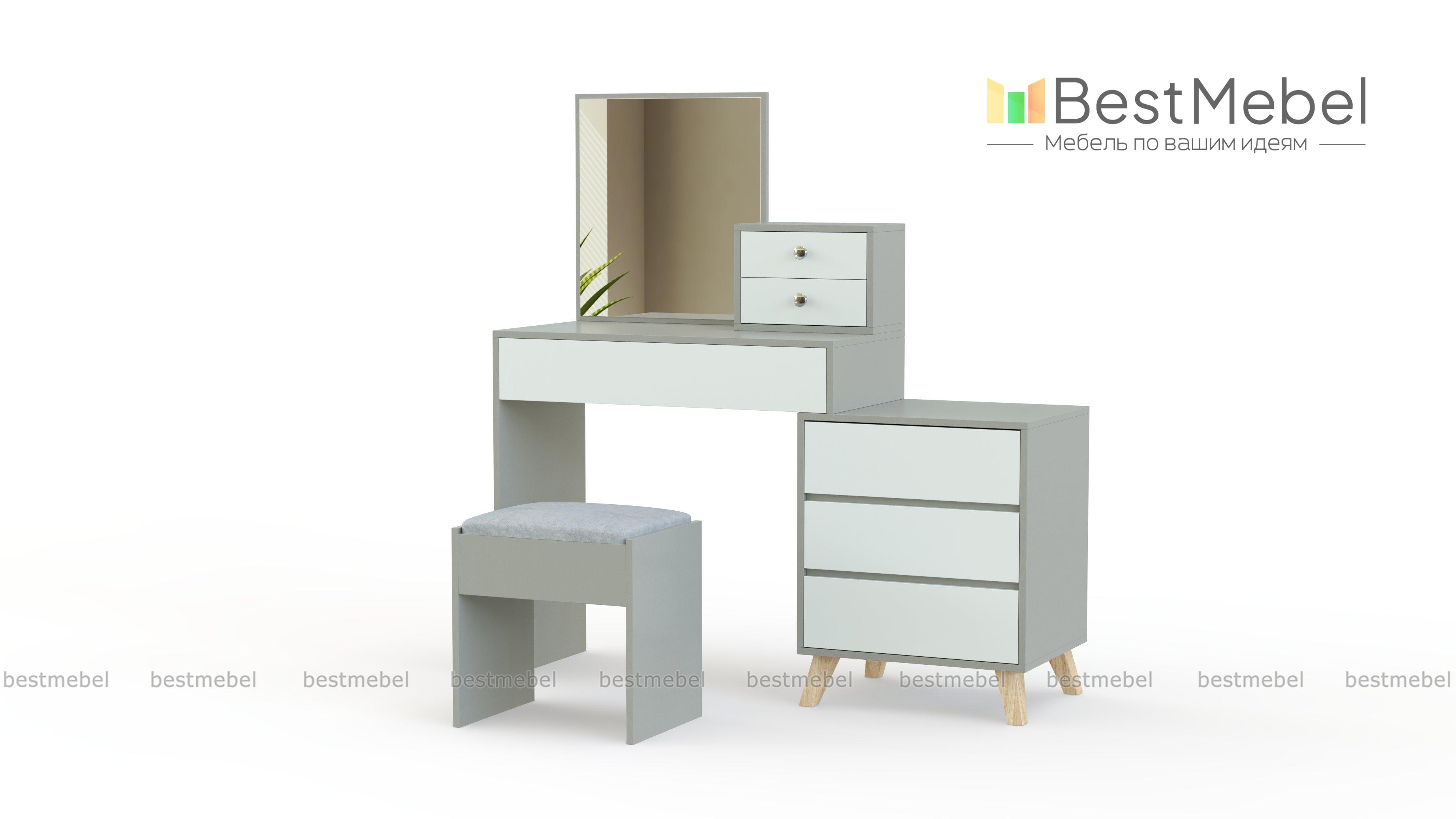 Туалетный стол Блайн 3 BMS - Фото