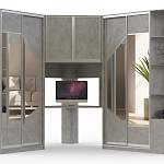 Угловой шкаф-купе с рабочим местом Арфа BMS - Фото 5