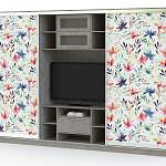 Шкаф-купе двойной Цветы 20 BMS - Фото 6