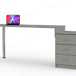 Письменный стол Грей-1 BMS - Фото 1