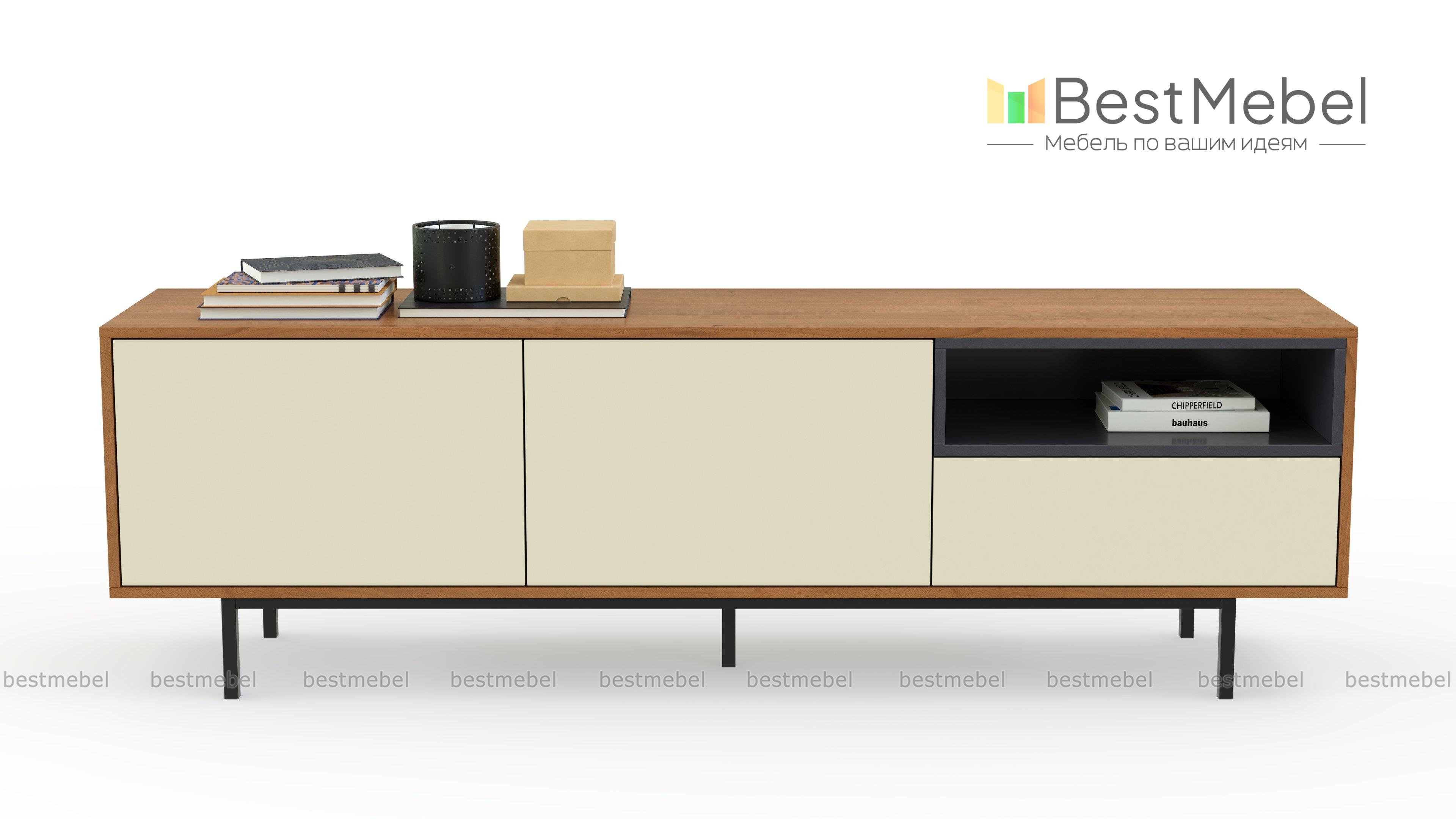 Тумба под ТВ Николь 17 BMS - Фото