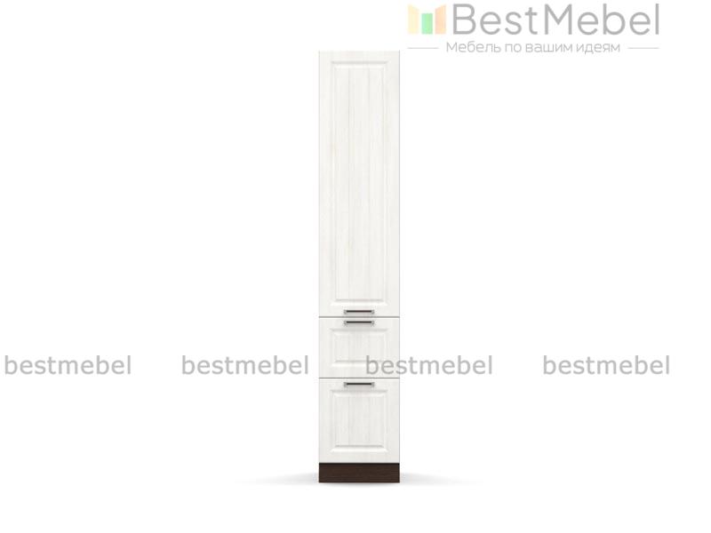 Шкаф пенал с 1-ой дверцей и 2-мя ящиками Европа BMS - Фото