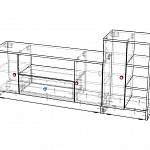 Схема сборки Тумба под ТВ Классико 1 BMS