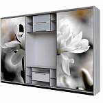 Шкаф-купе двойной Цветы 20 BMS - Фото 10