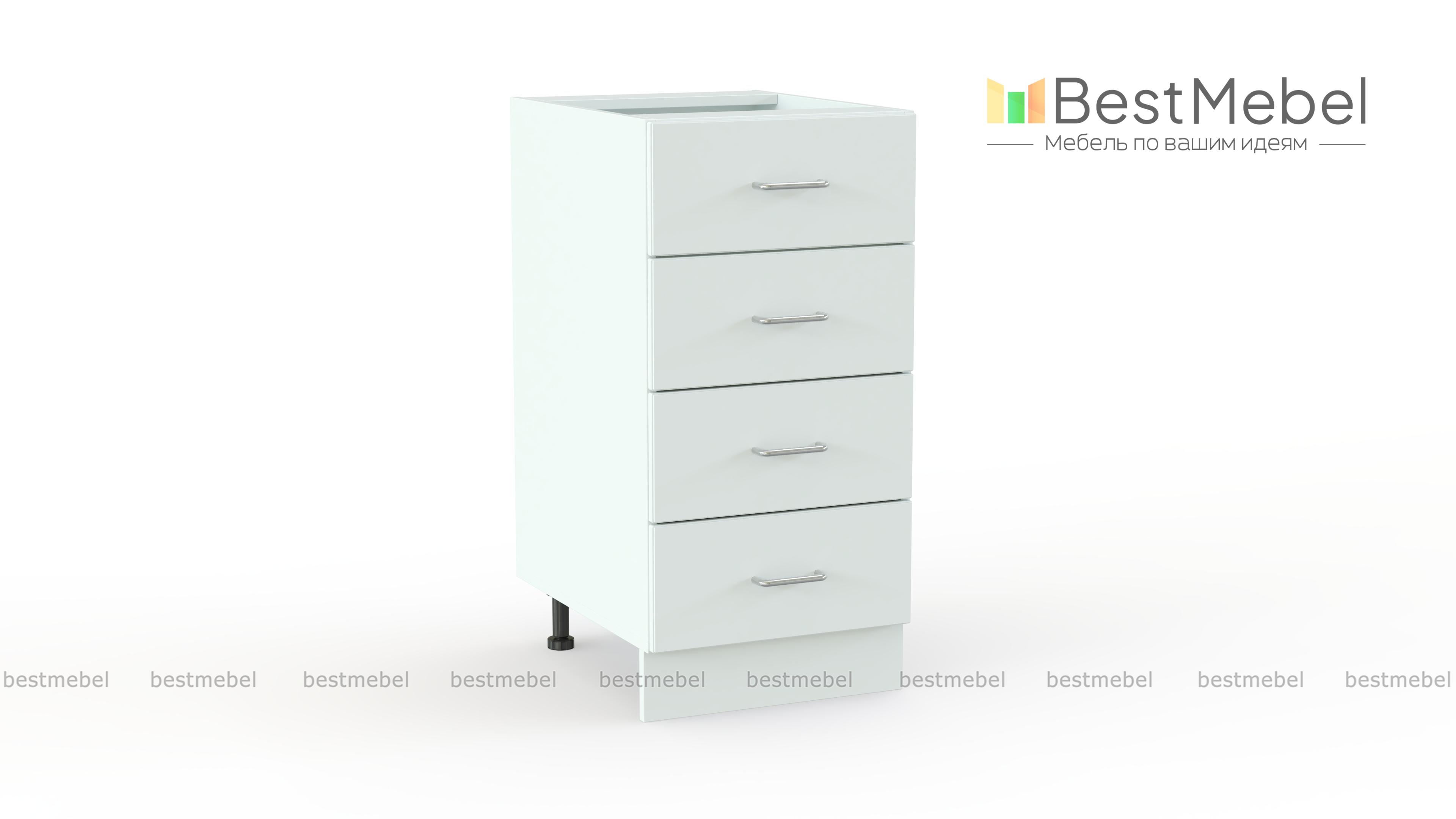 Шкаф нижний с 4-мя ящиками Изабелла BMS - Фото