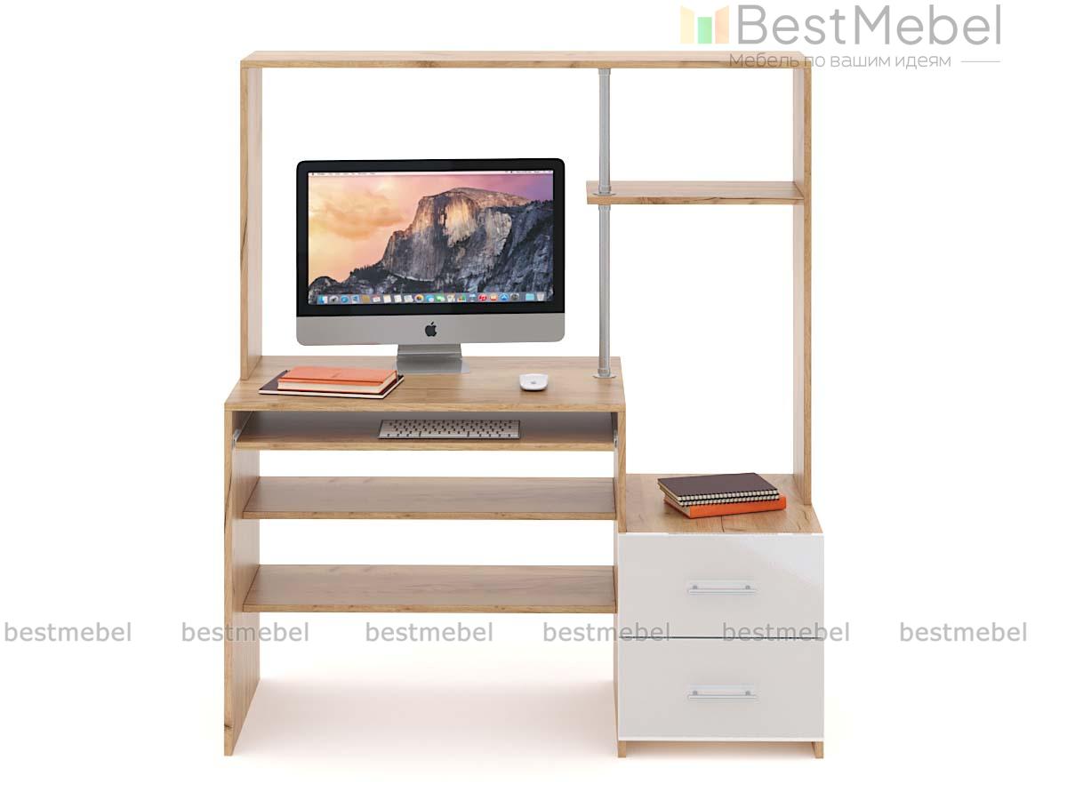 Компьютерный стол Марти глянец 4 BMS - Фото