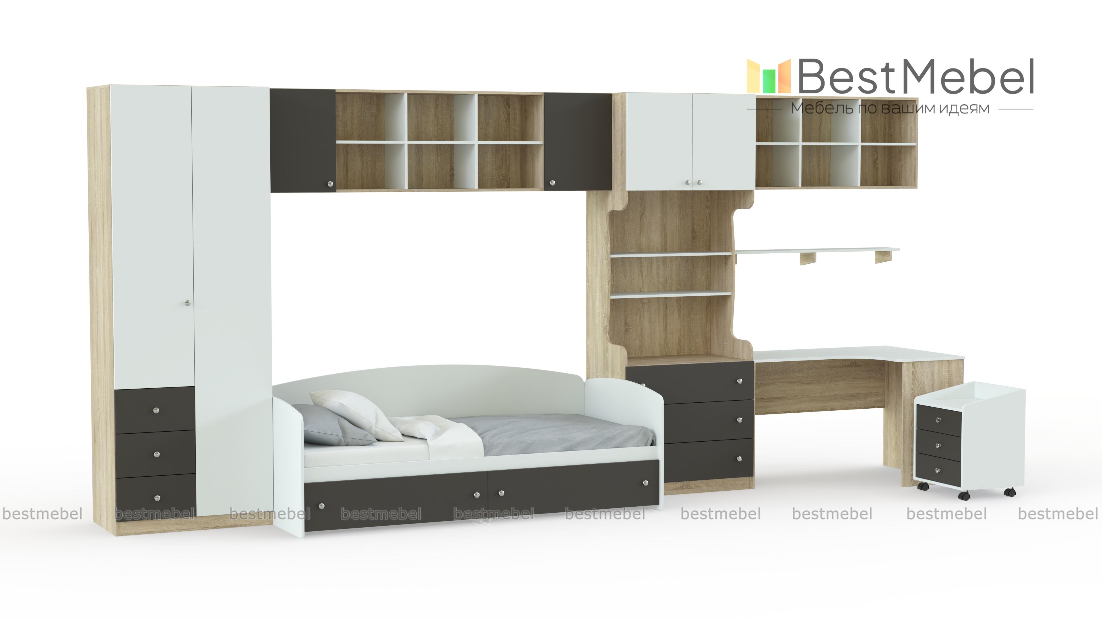 Детская мебель Белоснежка 7 BMS - Фото