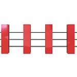 Стеллаж Лесси 6 BMS - Фото 9