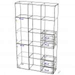 Схема сборки Стеллаж Портофино 5 BMS