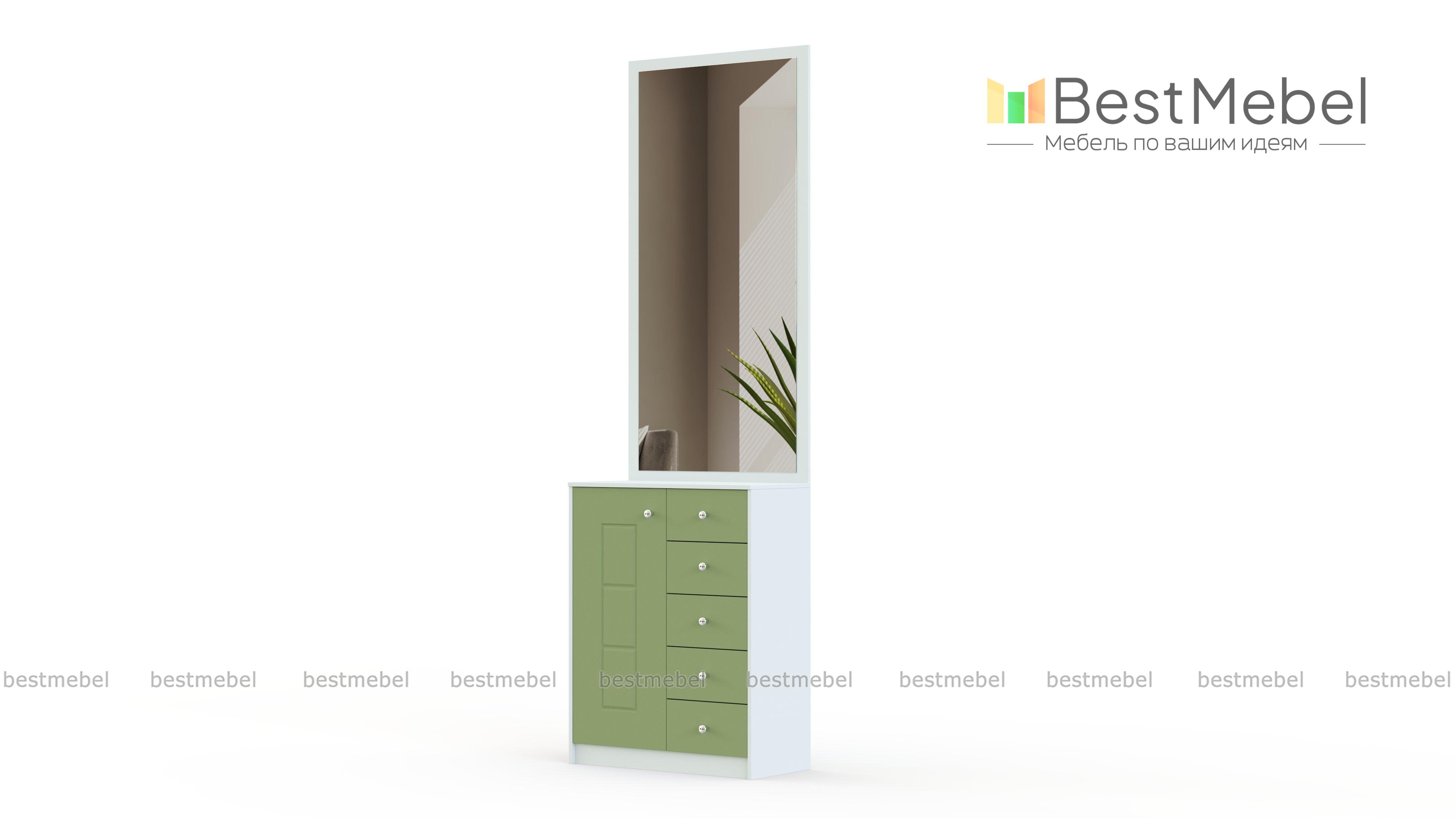 Тумба с зеркалом Максимум 1 BMS - Фото