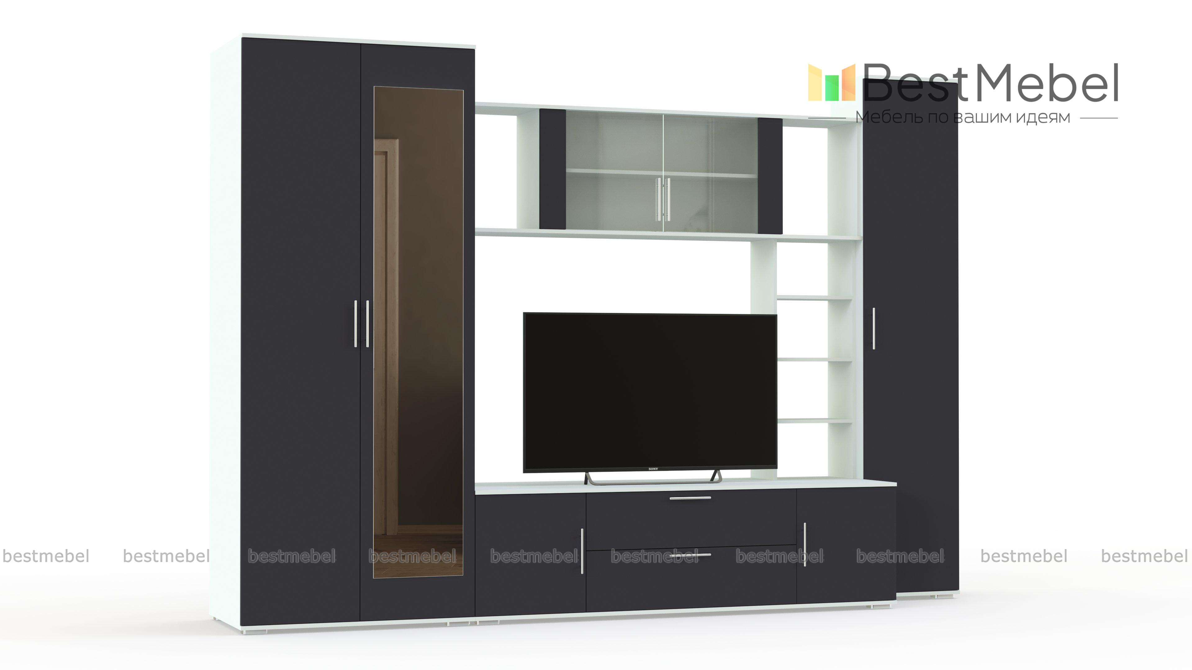 Стенка для гостиной Милан BMS - Фото