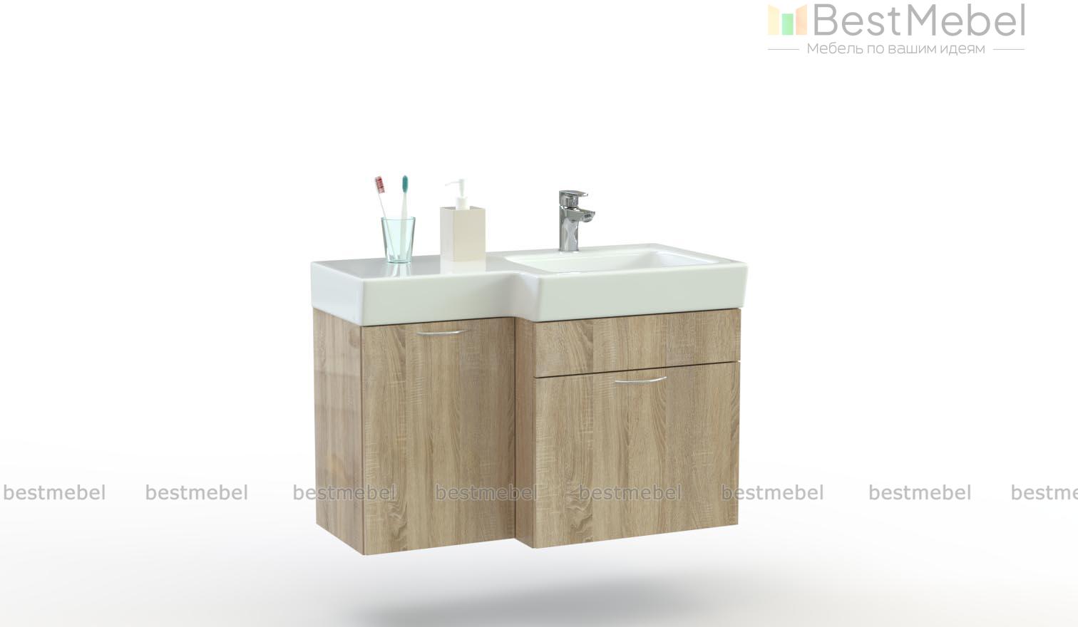 Тумба для ванной Эльза 1.1 BMS - Фото