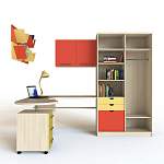 Угловой стол с открытым шкафом София BMS - Фото 6