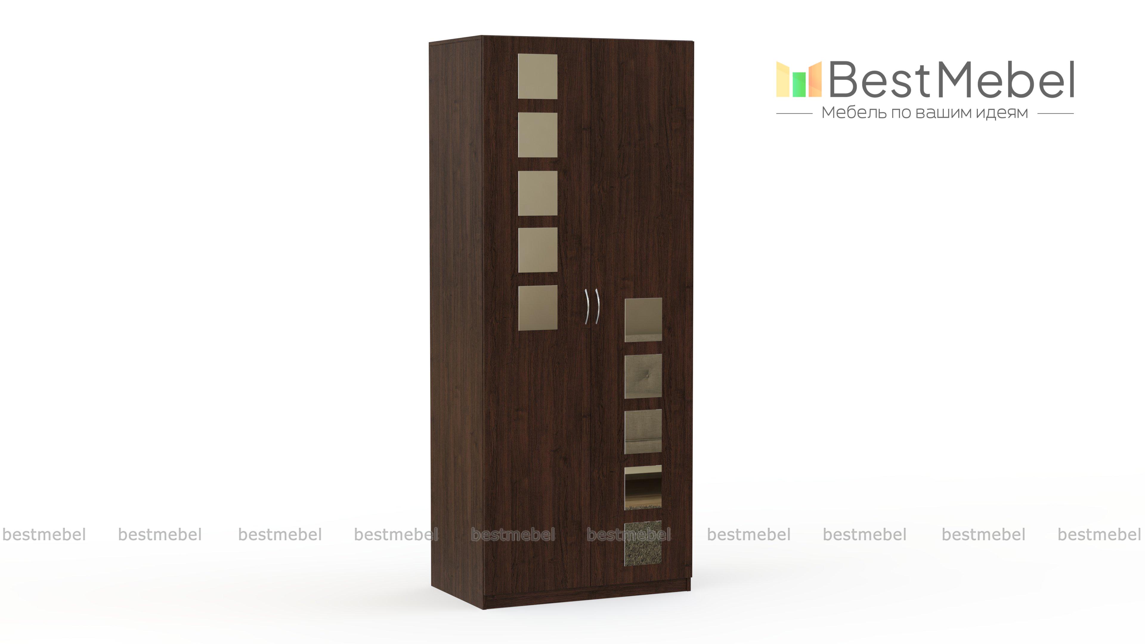 Распашной шкаф Паулина 25.1 BMS - Фото