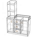 Схема сборки Комод Полло АКМ-63 BMS