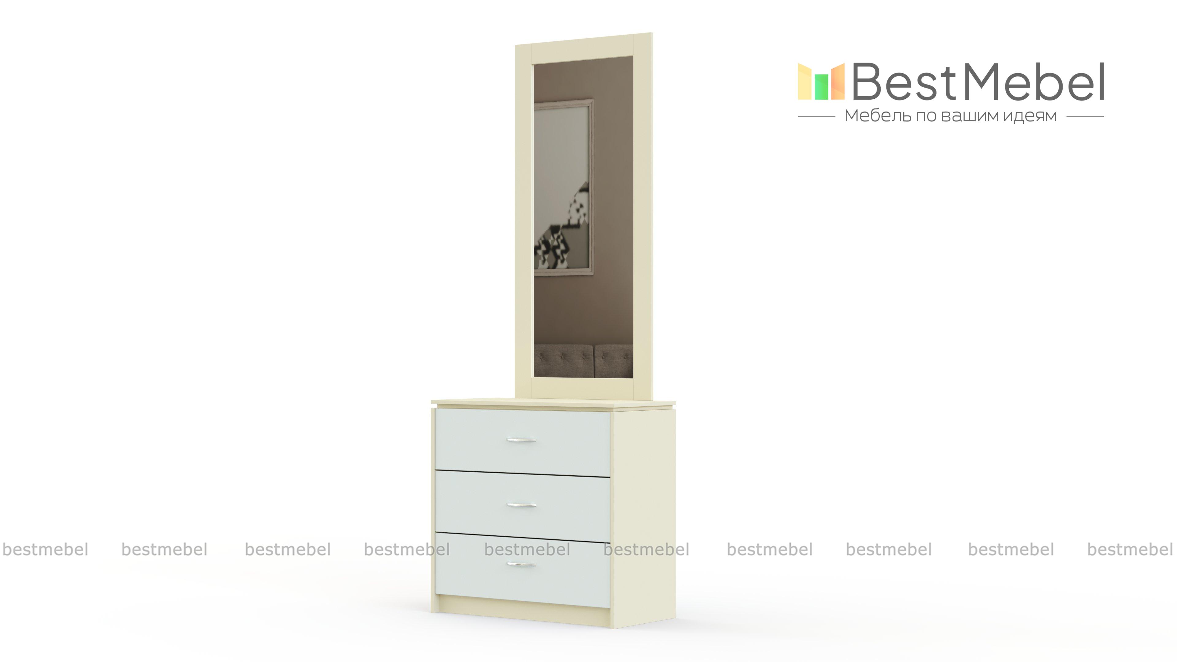 Тумба с зеркалом Искра 8 BMS - Фото