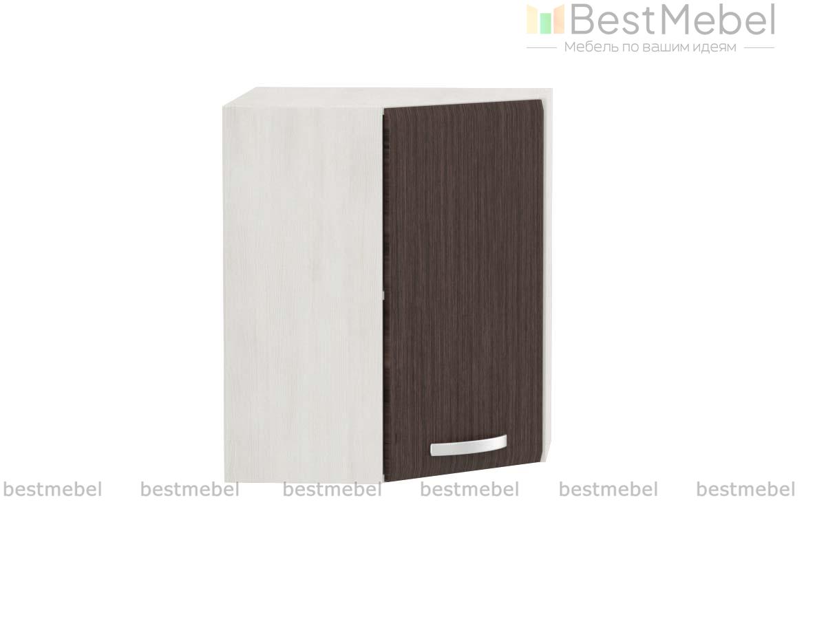 Шкаф навесной угловой Аура BMS - Фото