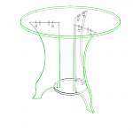 Схема сборки Кухонный стол Марк BMS