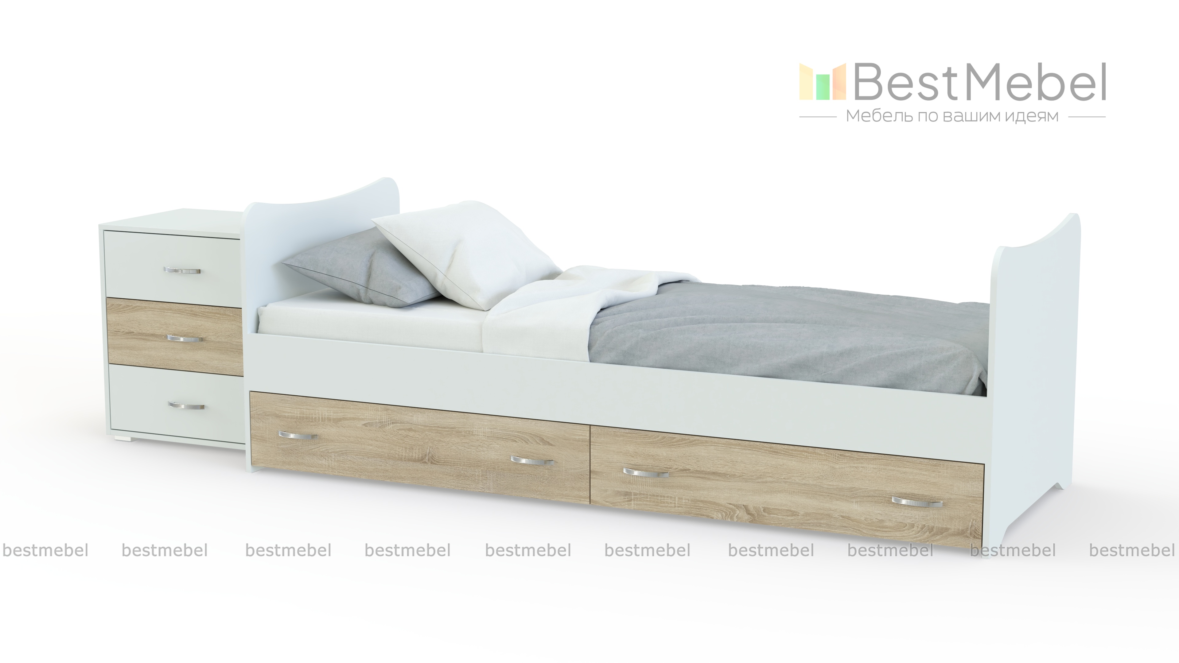 Детская кровать Afina BMS